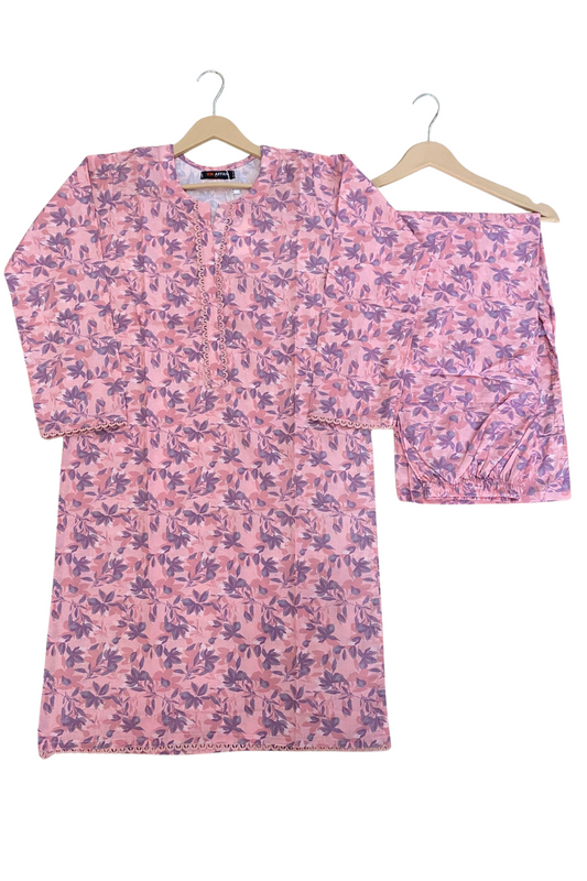 Printed 2PC Lawn Suit