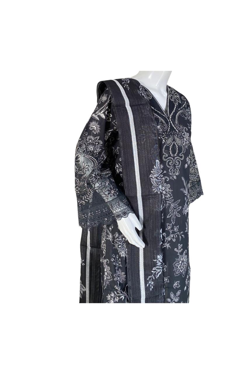 Embroidered Lawn 3PC Suit